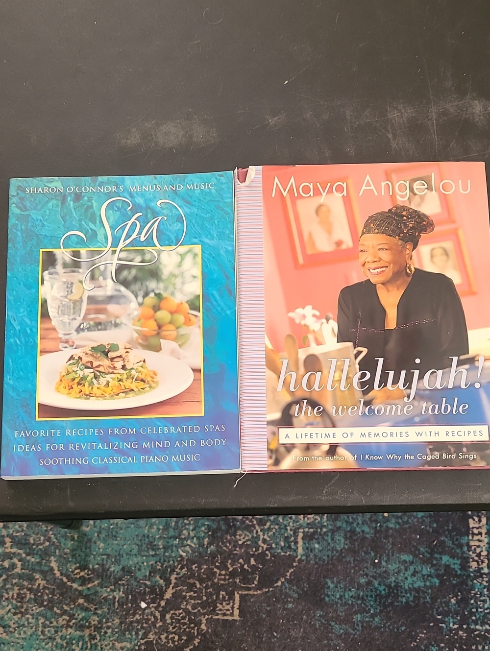 Hallelujah! The Welcome Table - Pink Cookbook. Spa Cookbook